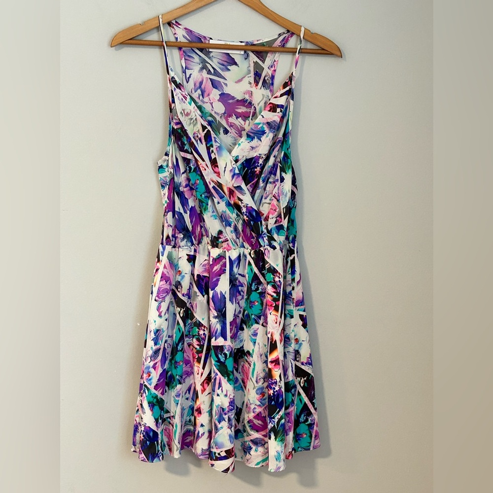 Amanda Uprichard Floral Sleeveless Dress – Size M